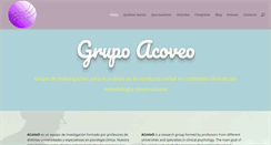 Desktop Screenshot of grupoacoveo.com